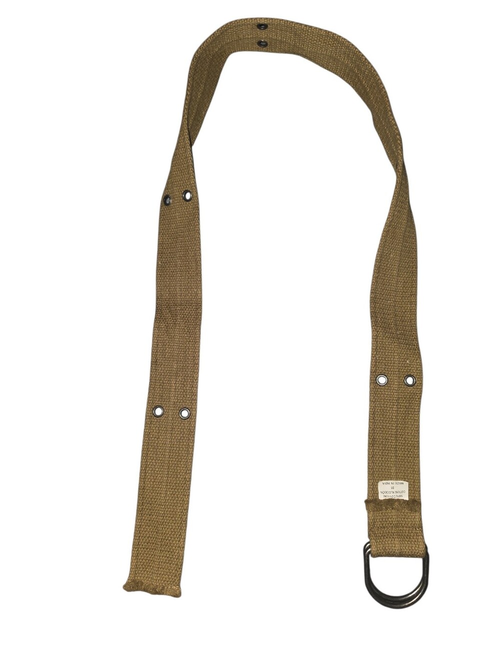9/6/20. Womens Tan Fabric Belt(PRICE IS FIRM IF YOUR JUST BUYING THIS ITEM)